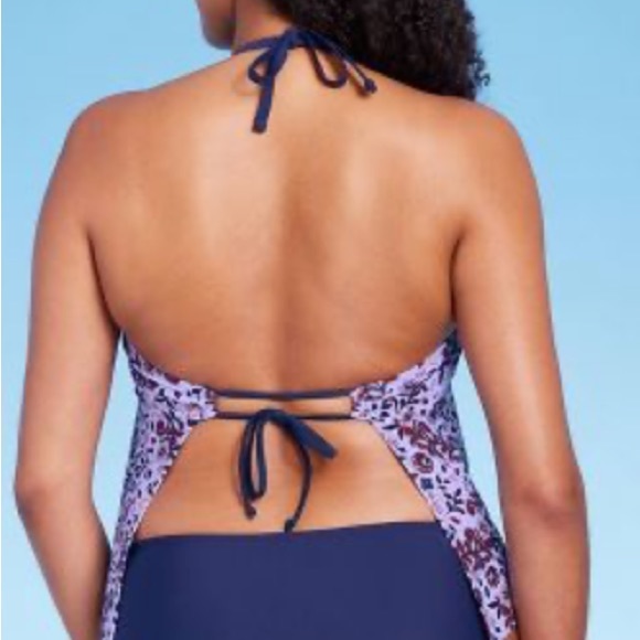 High Neck Tankini Top and bottoms - Kona Sol - Picture 4 of 5